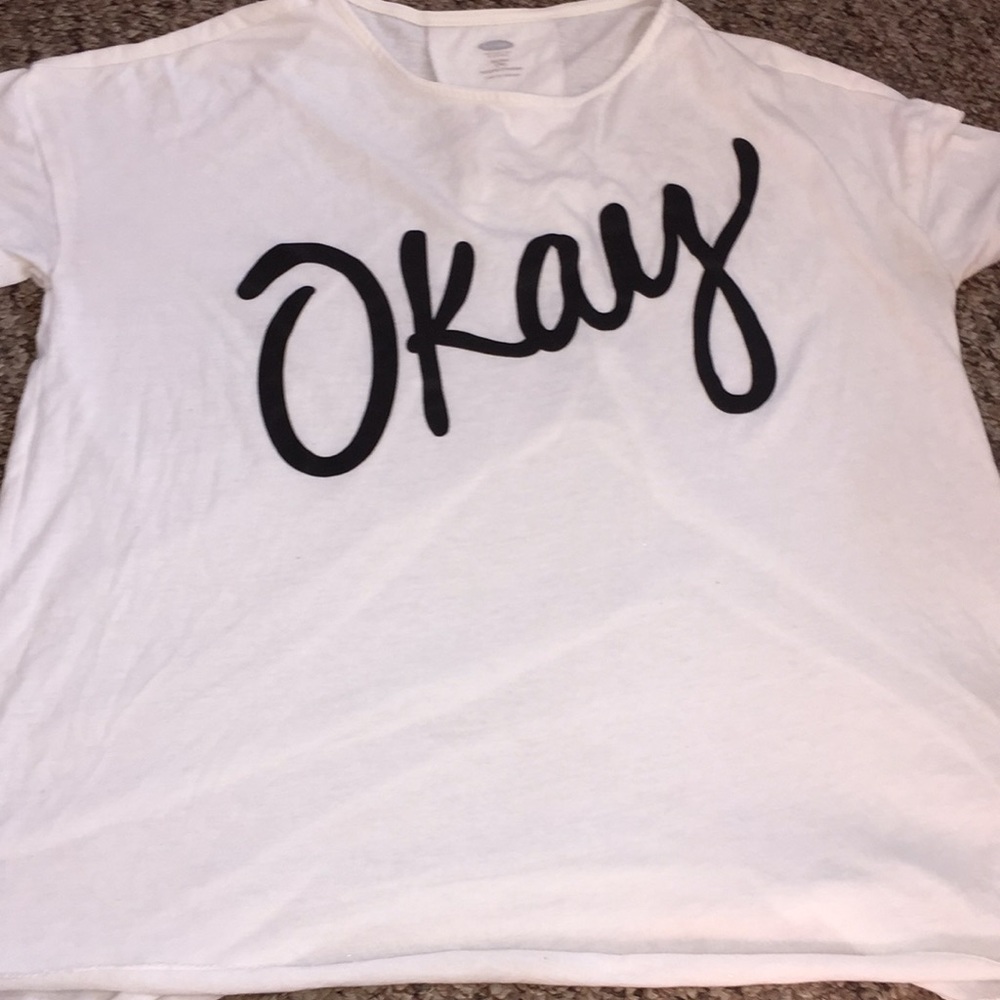White flowy shirt for girls